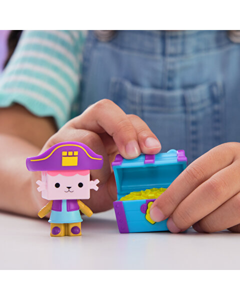 Gabby’s Dollhouse Baby Box Cat & Treasure Box Figür ve Aksesuar Seti