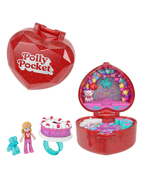 Polly Pocket Mattel'in 80. Yıl Dönümü Yüzük Kutusu JGK21