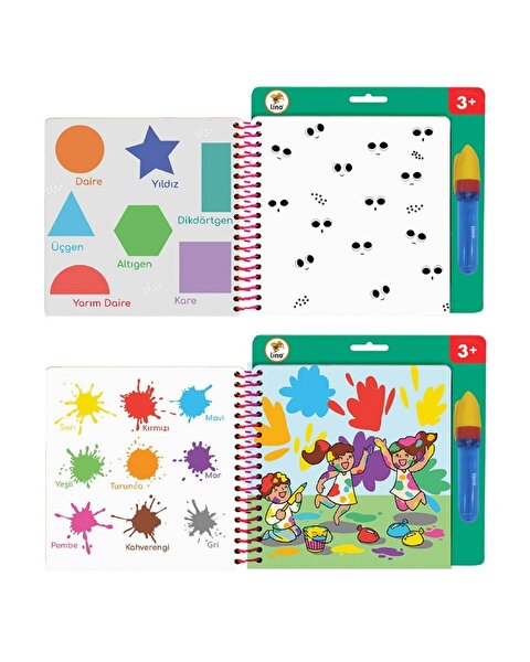 Aqua Magic Sihirli Boyama Kitabı Eğlenelim Öğrenelim