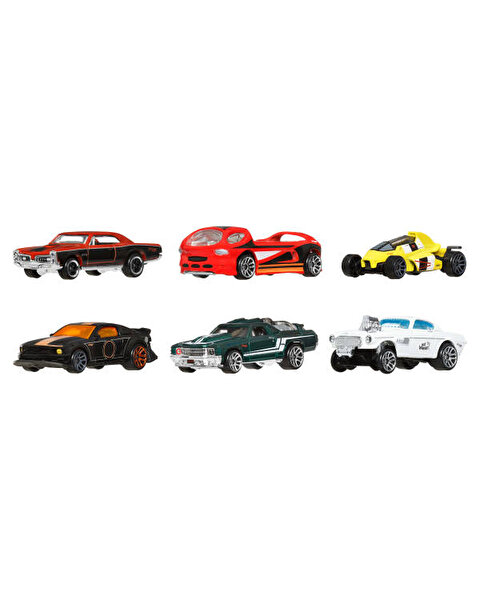 Hot Wheels Efsane Temalı Çoklu Arabalar JBY78