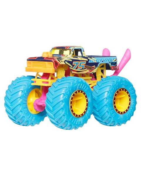 Hot Wheels Monster Trucks Neon Smashers Araç Serisi Bigfoot JMV62