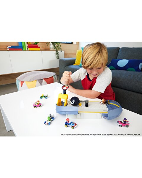 Hot Wheels Mario Kart Çılgın Yaratıklar Oyun Seti Chain Chomp GKY48