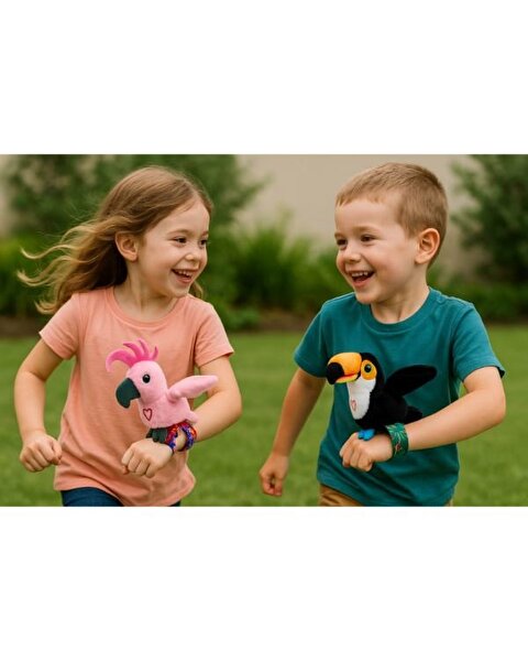 Happy Yappers Slap Bant Konuşan ve Taklit Eden Flamingo