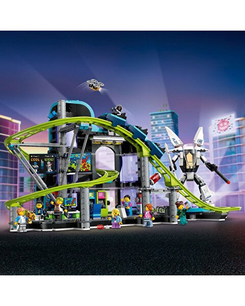 LEGO City Robot Dünyası Hız Treni Parkı 60421