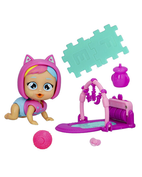 Cry Babies Play Time Mini Bebek ve Gym 923270