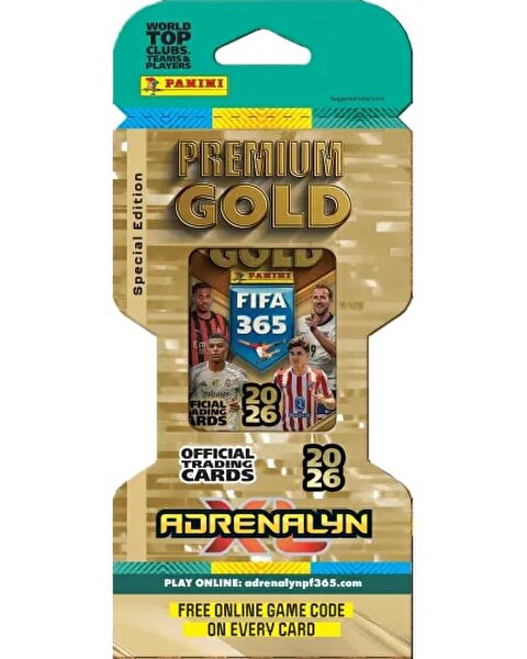 FIFA 365 Adrenalyn XL 2026 Premium Gold Eco Blister Paket