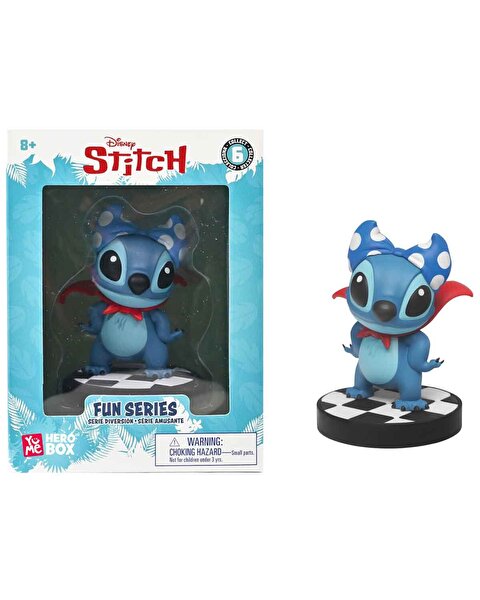 Stitch Hero Box Fun Serisi Figür Superhero Stitch