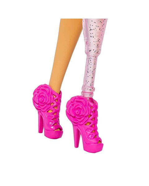 Barbie Deluxe Style Işıltılı Protez Bacaklı Bebek HYV26