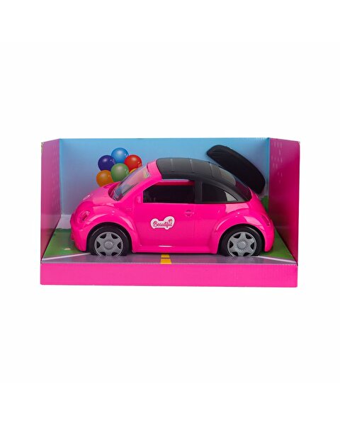 Pembe Üstü Açık Araba