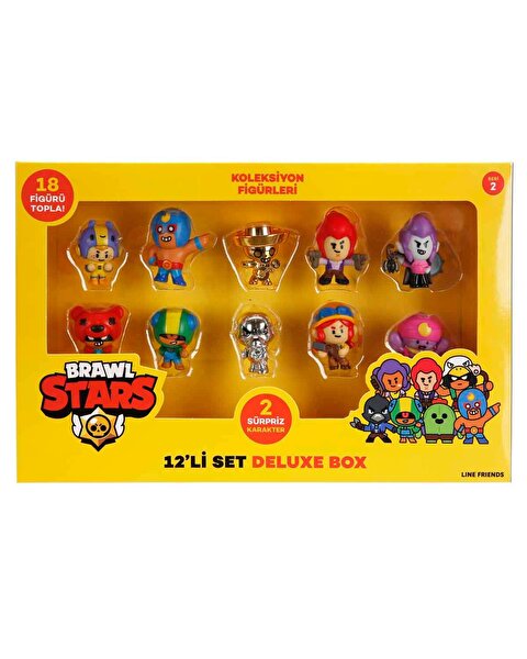 Brawl Stars Delüks 12'li Figür Seti Set 2