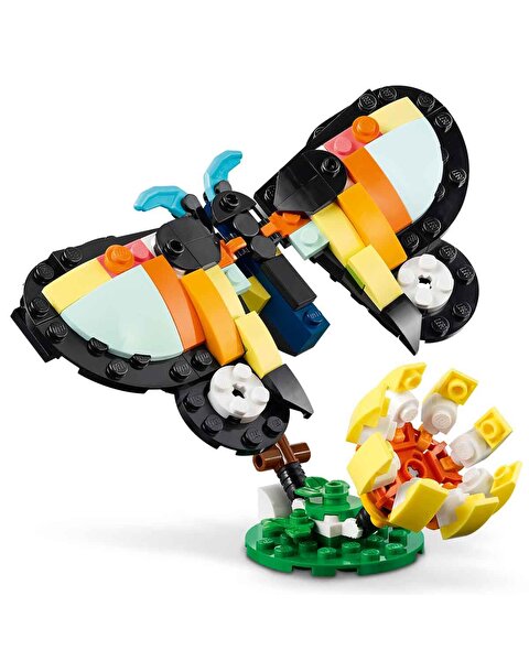 LEGO Creator 3 in 1 Vahşi Hayvanlar: Tropikal Tukan Kuşu 31173