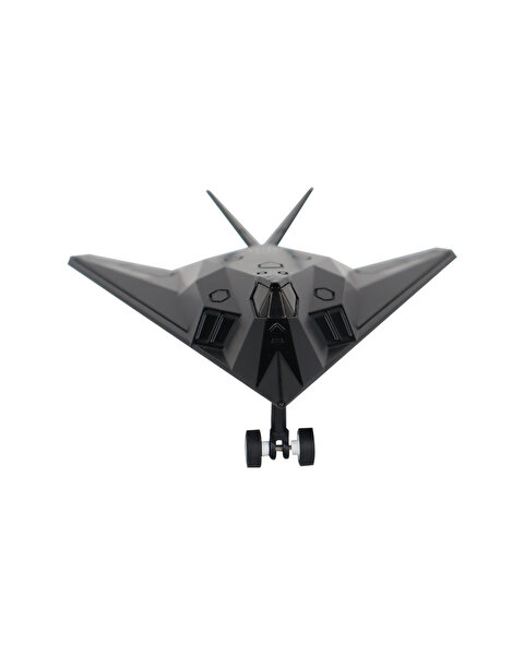Die Cast Sesli ve Işıklı Çek Bırak F-117 Savaş Uçağı