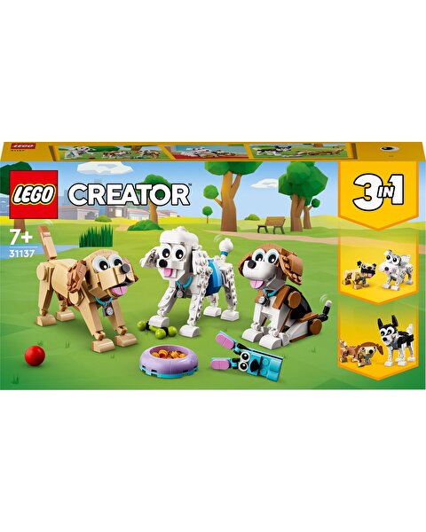 LEGO Creator 3’ü 1 Arada Sevimli Köpekler 31137
