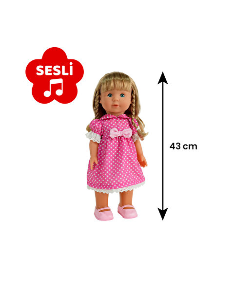 City Girl Şarkı Söyleyen ve Yürüyen Bebek 43 Cm