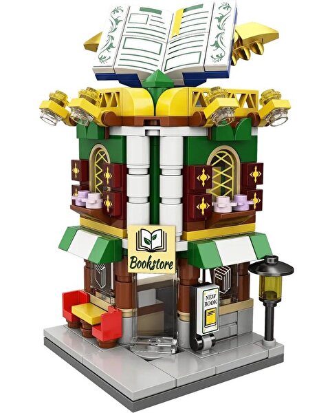 Kitap Dükkanı Blok Set 232 Parça