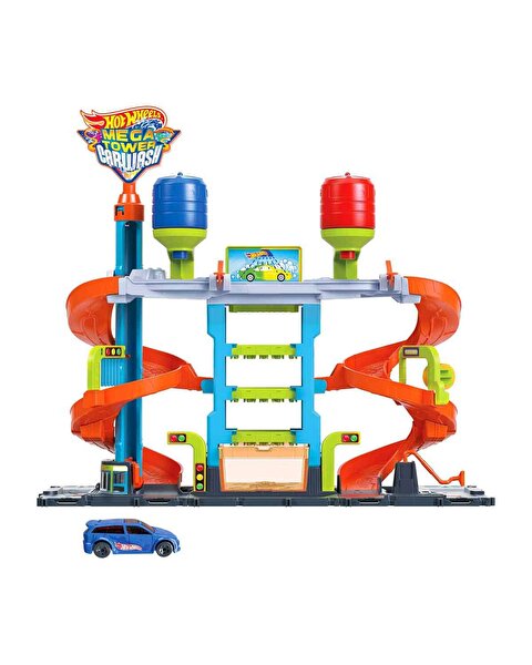 Hot Wheels Mega Araba Yıkama Kulesi HDP05