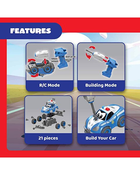 Silverlit Tooko Build My First 2in1 Uzaktan Kumandalı Araba
