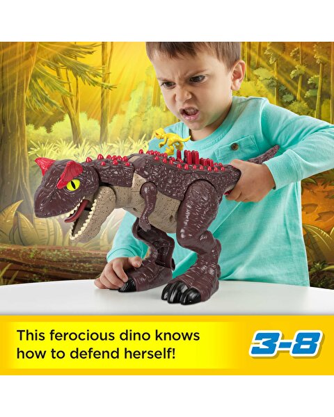 Imaginext Jurassic World Spike Strike Carnotaurus HML42