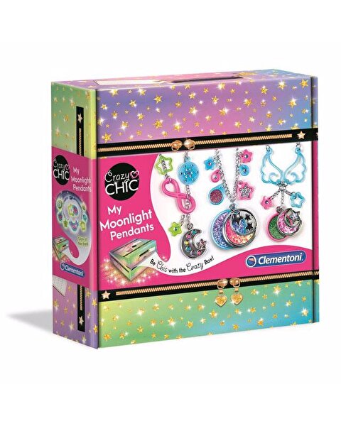 Clementoni Crazy Chic Bileklik Yapma Seti Ay Işığı Kolyeler