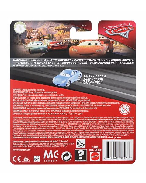 Cars 3 Tekli Karakter Araçlar - Sally FJH98