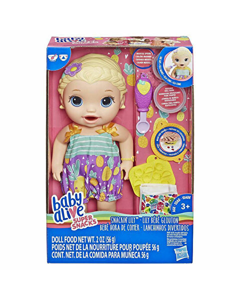 Baby Alive Lily ile Mama Eğlencesi