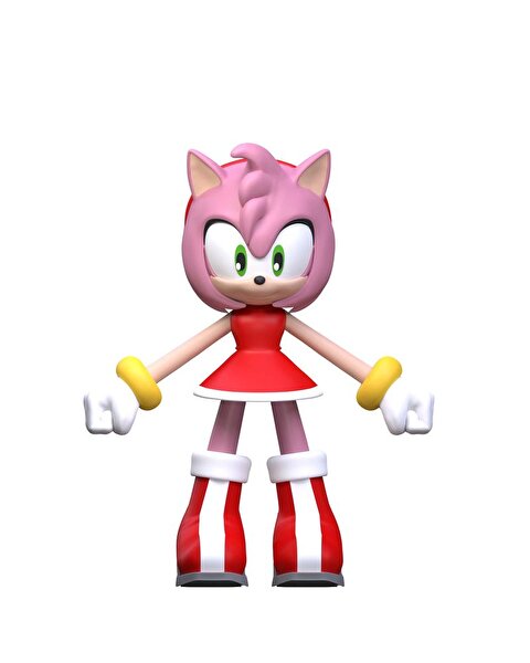 Flexfigs Sonic Aksiyon Figür Amy Rose