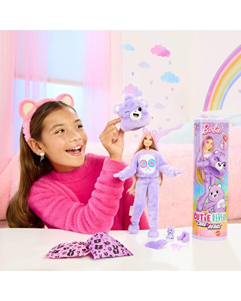 Barbi̇e Cuti̇e Reveal Care Bear Seri̇si̇ JCN94