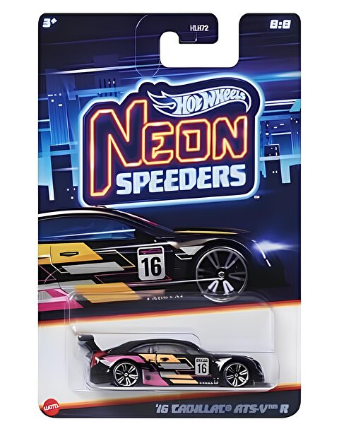 Hot Wheels Neon Speeder Arabalar 2016 Cadillac ATS-V R HRW82