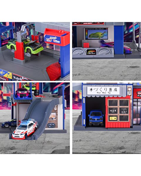 Majorette Japon Serisi Tuning Garage Seti
