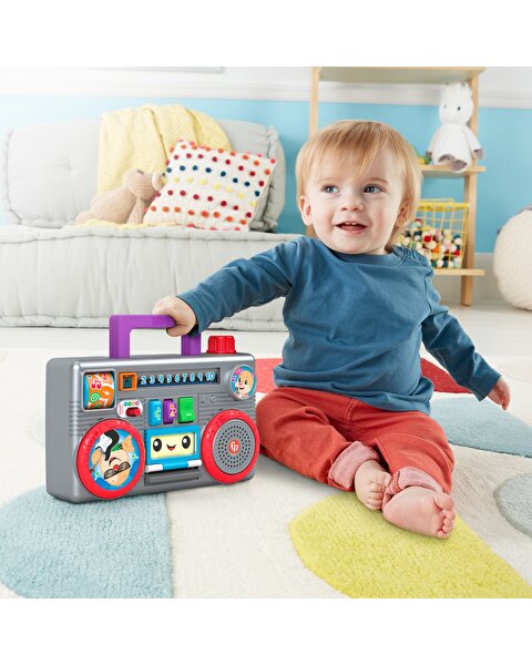 Fisher Price Eğlen ve Öğren Müzik Kutusu Türkçe ve İngilizce
