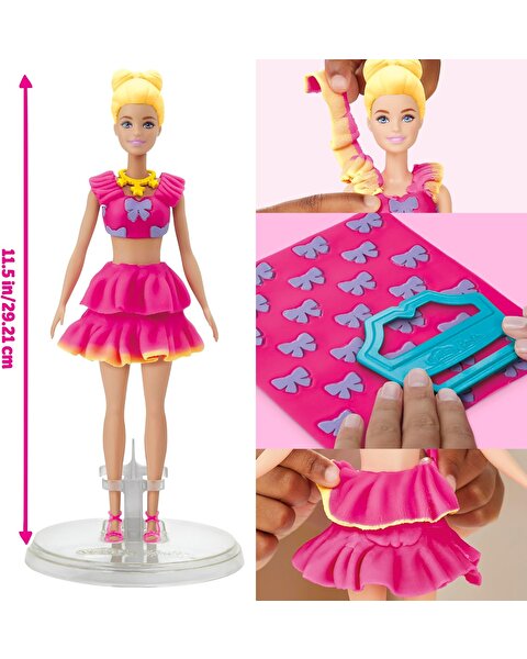 Play Doh Barbie Fırfırlar ve Fiyonklar seti G31566