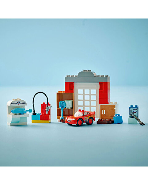 LEGO Duplo Disney ve Pixar Arabalar McQueen’in Doc’un Garajını Ziyareti 10456