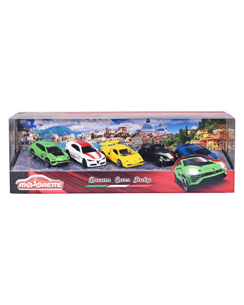 Majorette Dream Cars Italy 5'li Koleksiyon Paketi