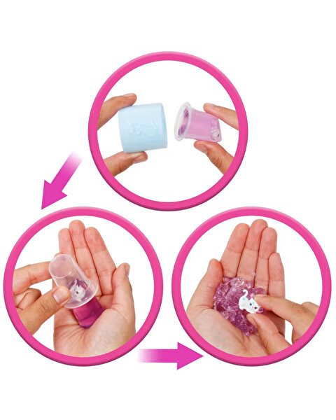 Barbie Unboxed Glam Party Serisi Mor Işıltılı Bebek JFY66