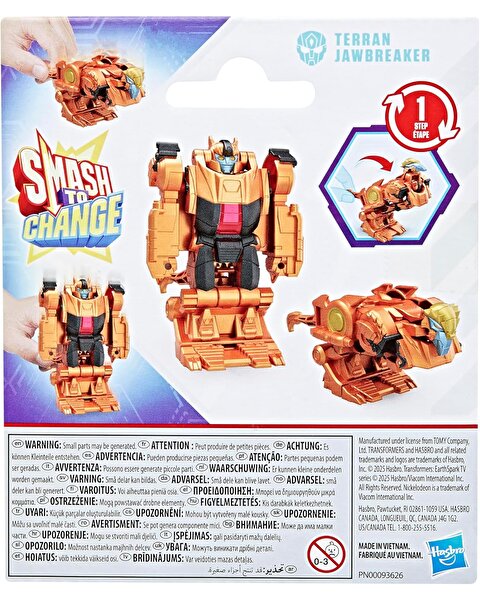 Transformers Earthpark Tek Adımda Dönüşen Figür Terran Jawbreaker