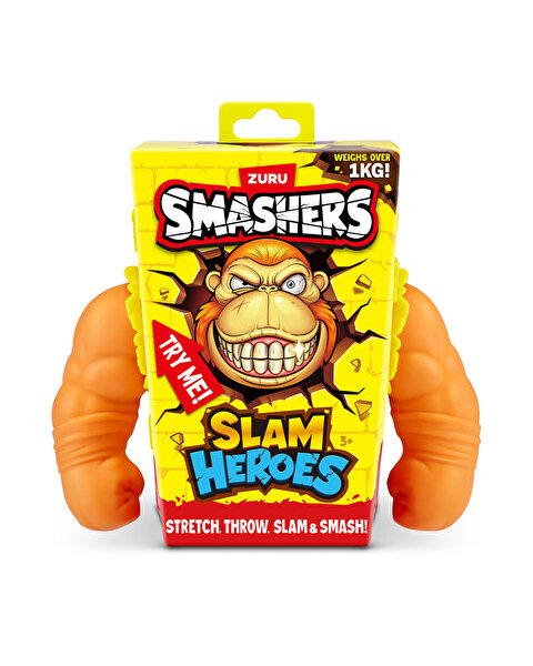 Smashers Slam Heroes Esneyen Goril Figür Turuncu