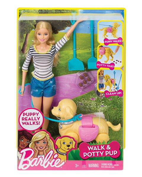 Barbie ve Tuvalet Eğitimindeki Köpeği DWJ68
