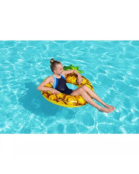Bestway Ananas Desenli Yüzme Simidi