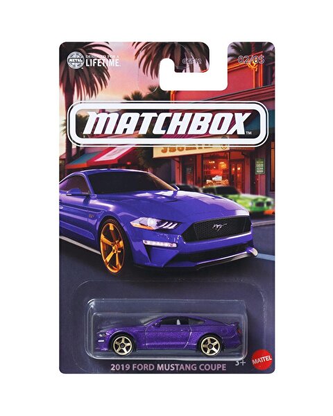 Matchbox Temalı Arabalar 2019 Ford Mustang Coupe JCG63