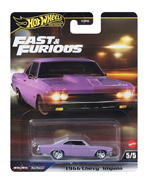 Hot Wheels Hızlı ve Öfkeli Premium Arabalar 1966 Chevy Impala JBL95