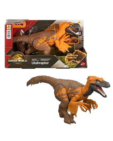Jurassic World Kükreyen Dinozor Figürü Utahraptor JGC80