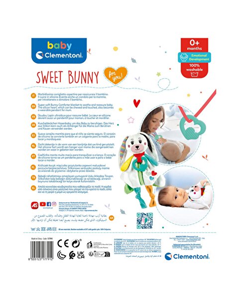 Baby Clementoni Tavşan Uyku Arkadaşı