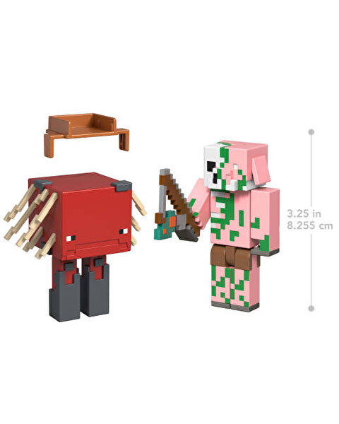 Minecraft İkili Paket Zombified Piglin ve Minecraft Strid JCN56