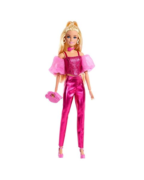 Barbie Deluxe Style Stil İkonu Bebek Pembe Korseli JFP40