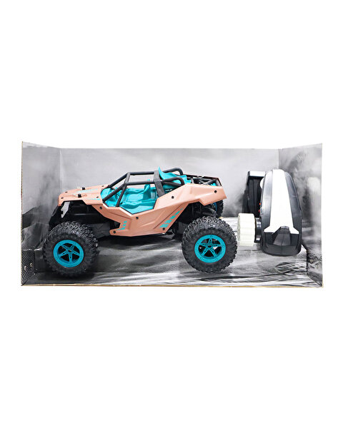 Kumandalı GX3 Alloy/2.4G 1:16 U/K Metal Şarjlı Yeşil Pembe Araba