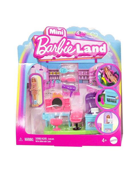 Barbie Mini BarbieLand Bebek ve Oyun Seti JCR32