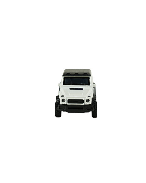 Die Cast 1:32 Sesli ve Işıklı Çek Bırak 4x4 Kamyonet Beyaz