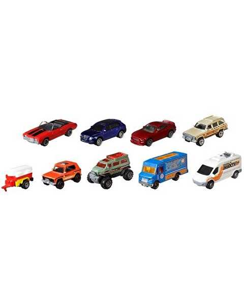 Matchbox Dokuzlu Araba Seti GVY68