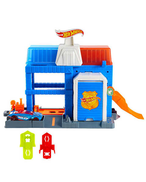 Hot Wheels Şehir Merkezi Polis Kulesi Oyun Seti JHL74