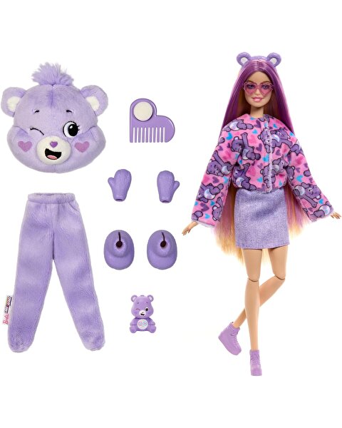 Barbi̇e Cuti̇e Reveal Care Bear Seri̇si̇ JCN94